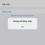 Khắc phục lỗi Apple ID không đăng nhập được: Nguyên nhân và giải pháp chi tiết apple id không đăng nhập được