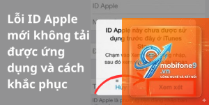 apple id không tải được ứng dụng