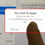 apple id yêu cầu xác minh liên tục