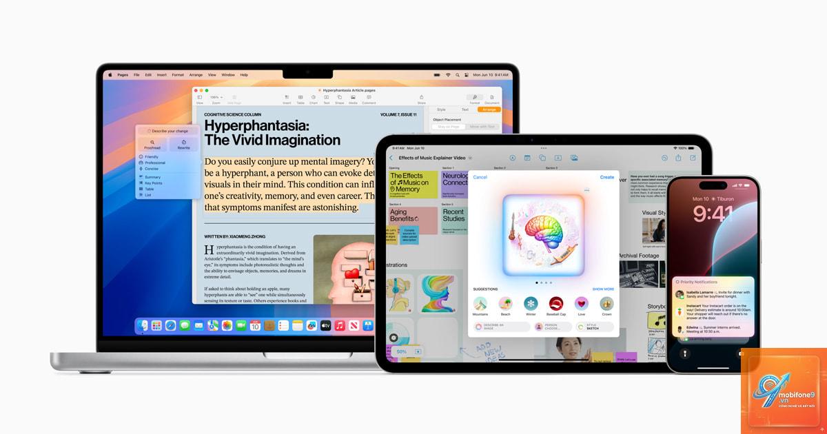 apple intelligence hỗ trợ iphone nào - Hình 2