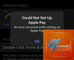 apple pay bị lỗi kết nối