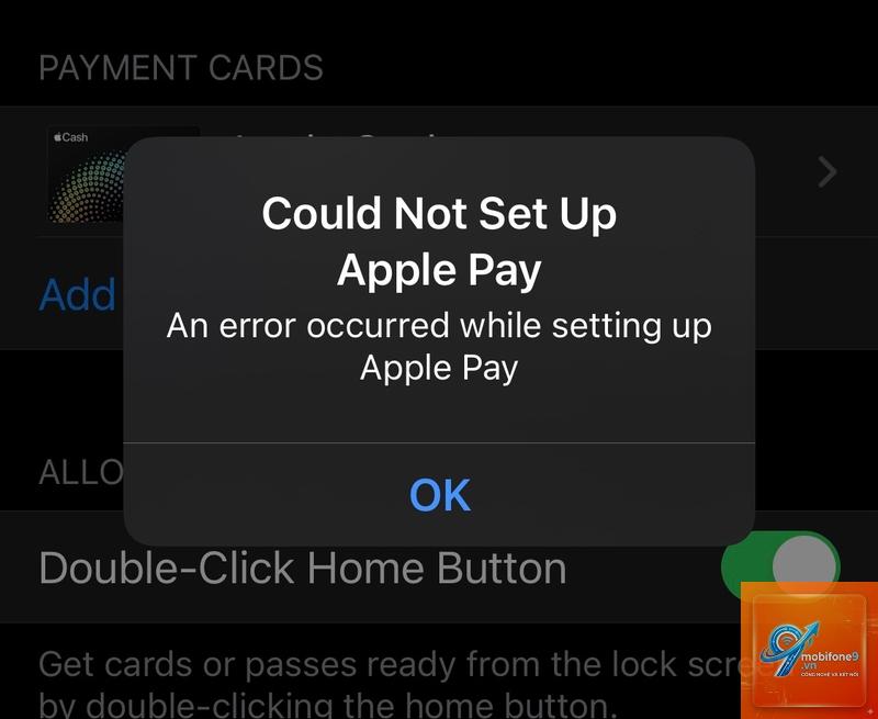apple pay bị lỗi kết nối - Hình 1