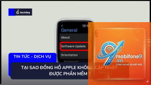 apple watch không cập nhật được