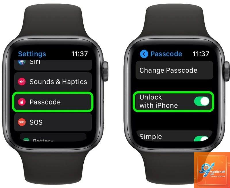 apple watch không mở khóa được iphone - Hình 5