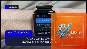 apple watch không nhận tin nhắn