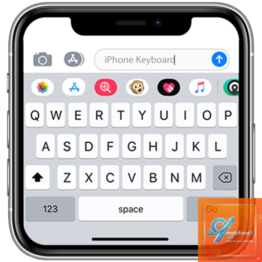 bàn phím điện thoại iPhone - Hình 2