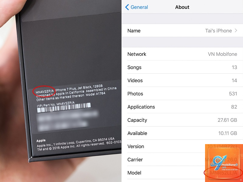 bảo hành iPhone LL/A - Hình 2