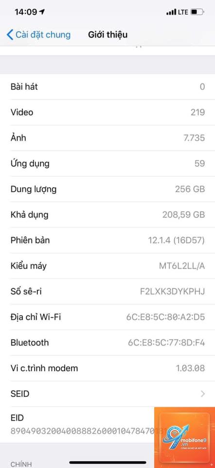 bảo hành iPhone LL/A - Hình 1