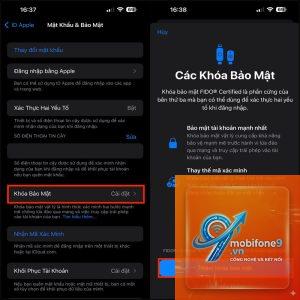 bảo mật apple id
