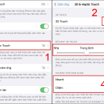 bật 3D Touch trên iPhone 11