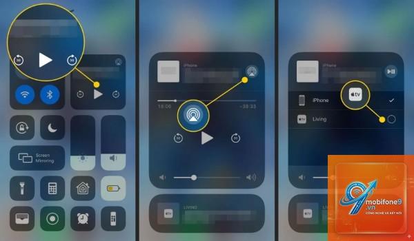 bật AirPlay trên iPhone - Hình 1
