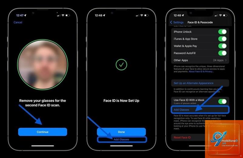 bật Face ID khi đeo khẩu trang - Hình 4