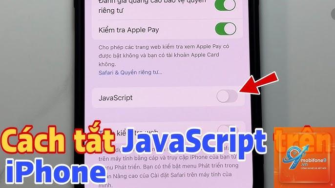 bật JavaScript trên iPhone - Hình 3