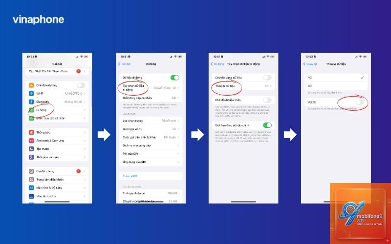 bật VoLTE trên iPhone - Hình 1
