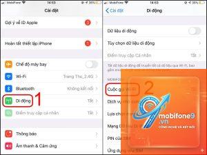 bật WiFi Calling trên iPhone
