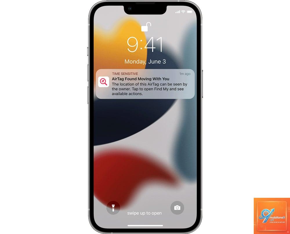 bật cảnh báo AirTag trên iPhone - Hình 1