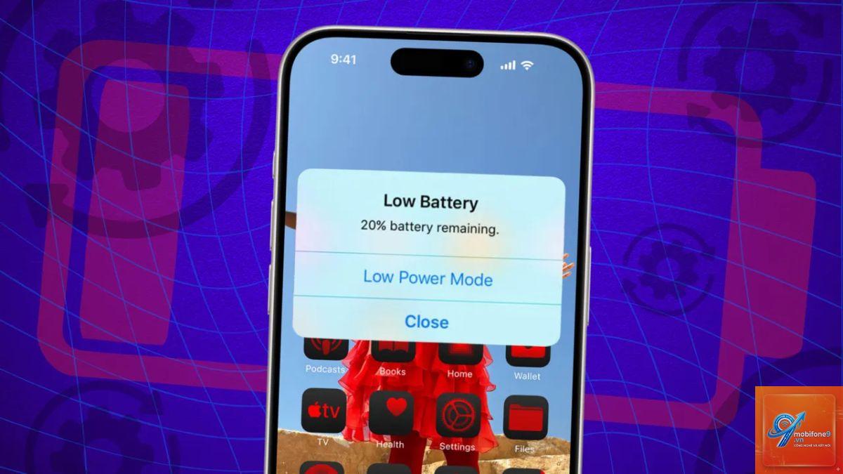 bật cảnh báo pin yếu trên iPhone - Hình 2