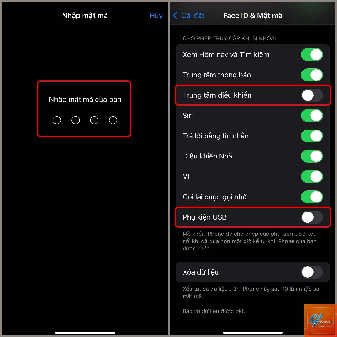 bật chế độ chống trộm trên iPhone - Hình 3