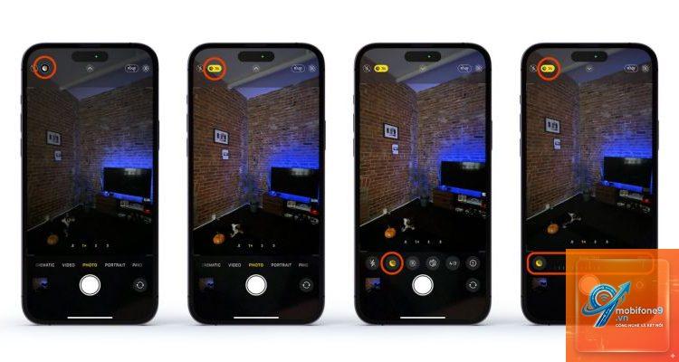 bật chế độ chụp đêm trên iPhone - Hình 3