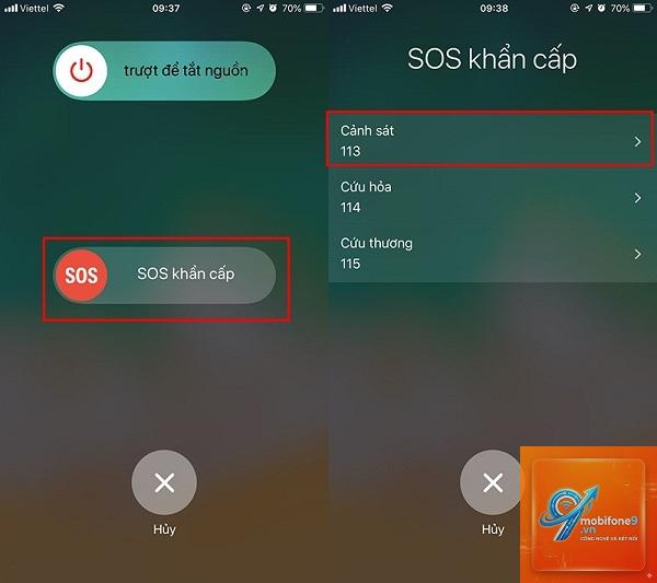 bật chế độ khẩn cấp SOS trên iPhone - Hình 2