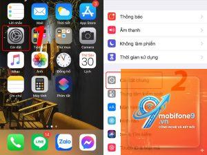 bật chia sẻ internet trên iPhone