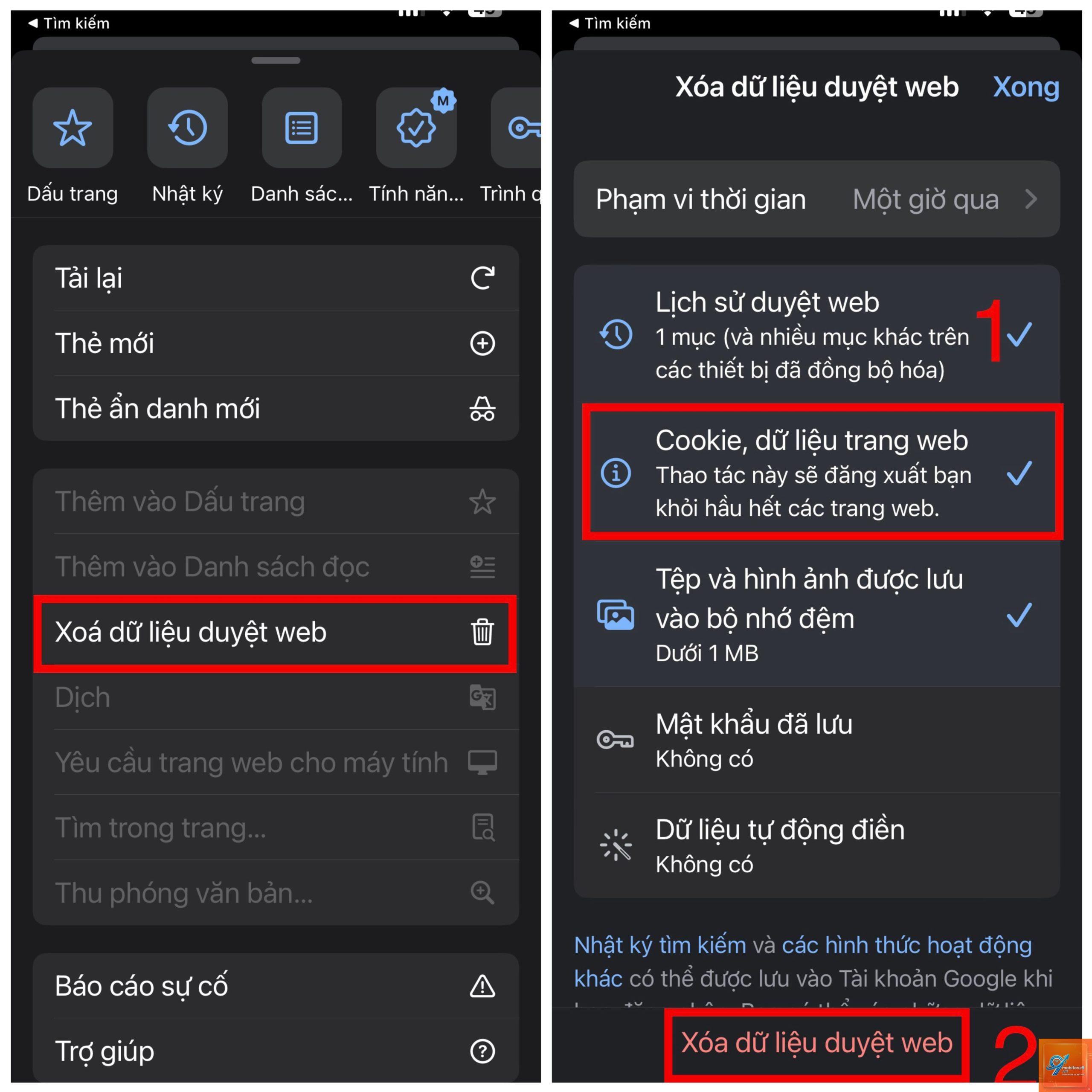 bật cookie trên iPhone - Hình 5