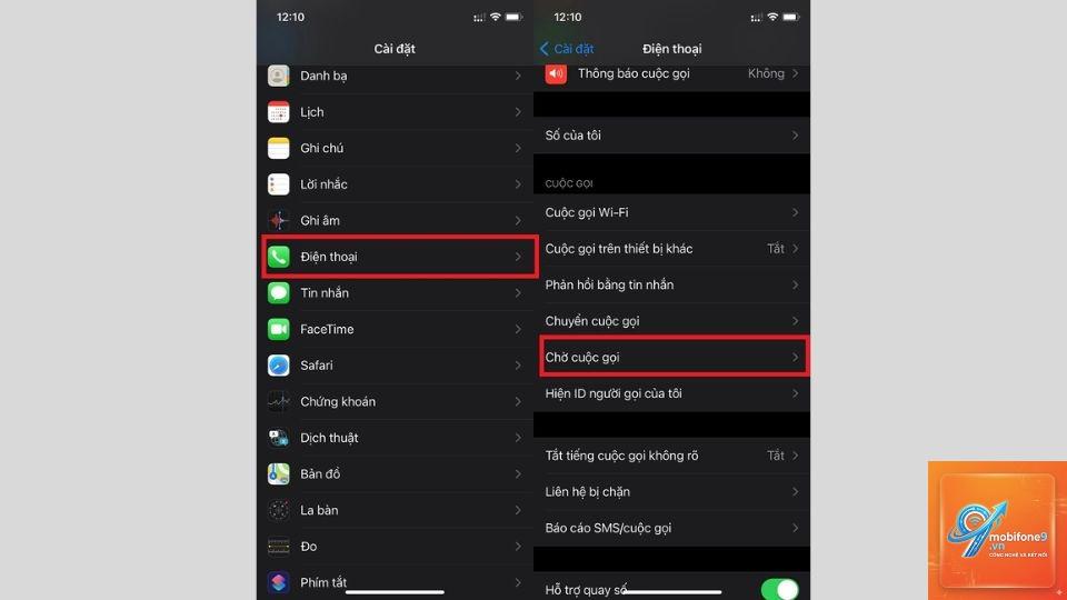 bật cuộc gọi chờ trên iPhone - Hình 4