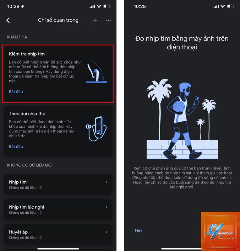 bật đo nhịp tim trên iPhone - Hình 5