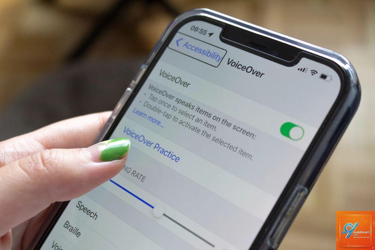 bật đọc màn hình trên iPhone - Hình 3