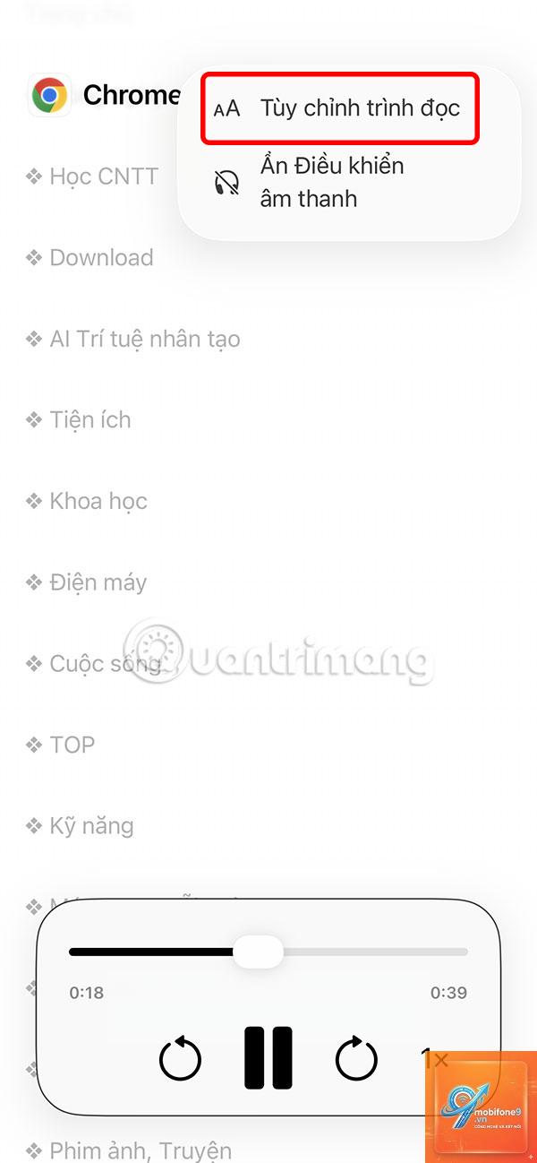 bật đọc văn bản trên iPhone - Hình 5