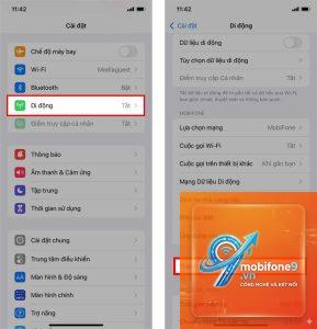 bật eSIM trên iPhone 14