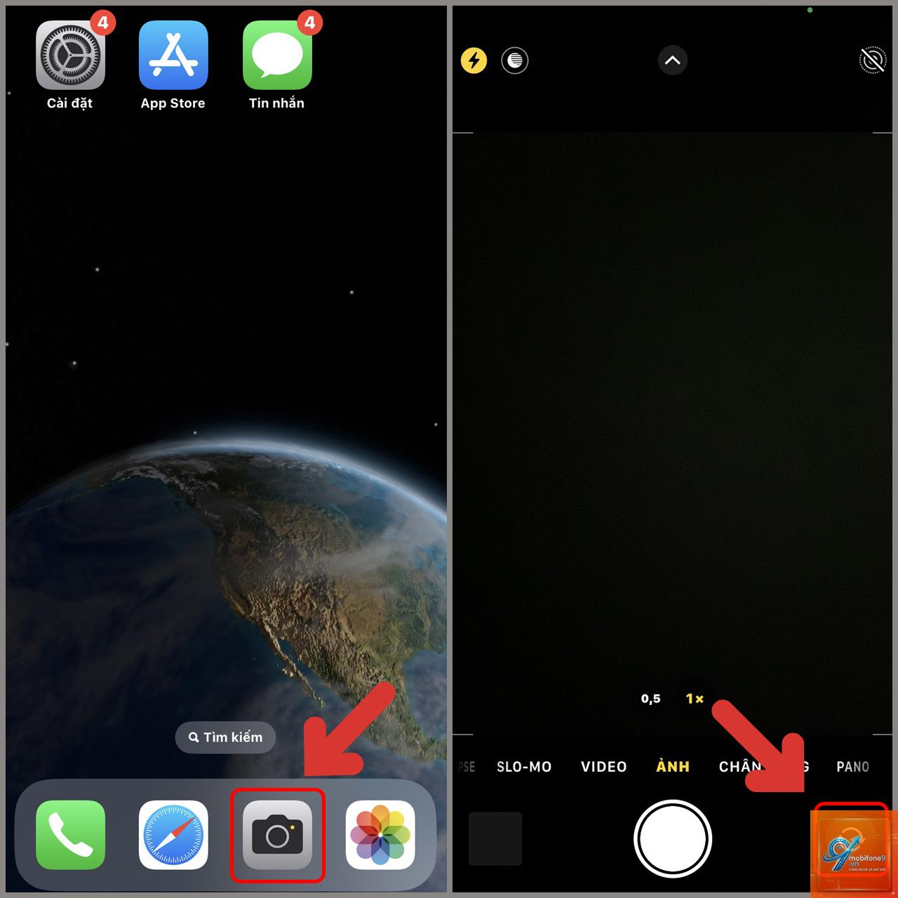 bật flash camera trước iPhone - Hình 3