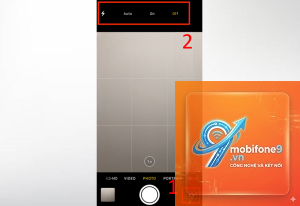 bật flash camera trước iPhone