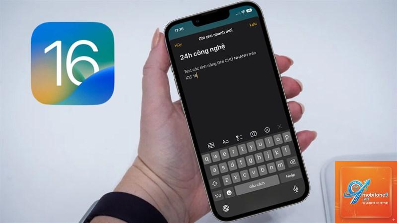 bật ghi chú nhanh trên iPhone - Hình 5