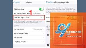 bật giới hạn dữ liệu di động trên iPhone
