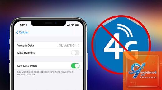 bật giới hạn dữ liệu di động trên iPhone - Hình 4