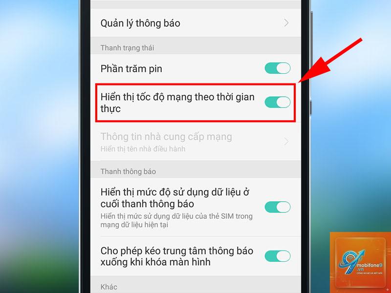 bật hiển thị tốc độ mạng trên iPhone - Hình 4