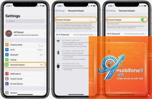 bật hotspot cá nhân trên iPhone