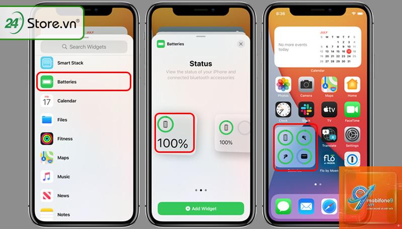 bật phần trăm pin iPhone 15 - Hình 3