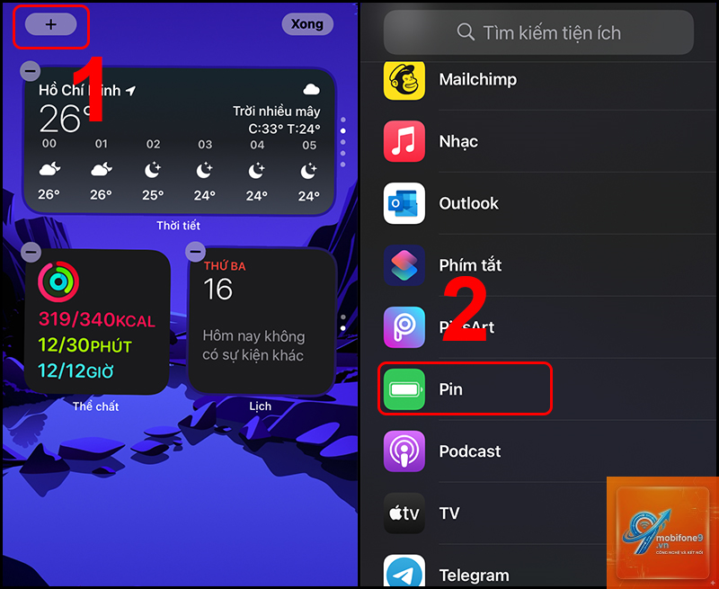 bật phần trăm pin trên iPhone - Hình 4