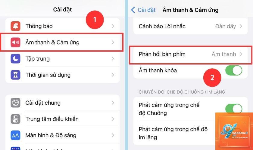 bật rung khi đổ chuông trên iPhone - Hình 2