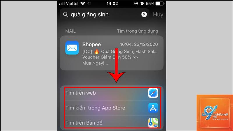 bật tìm kiếm Spotlight trên iPhone - Hình 3