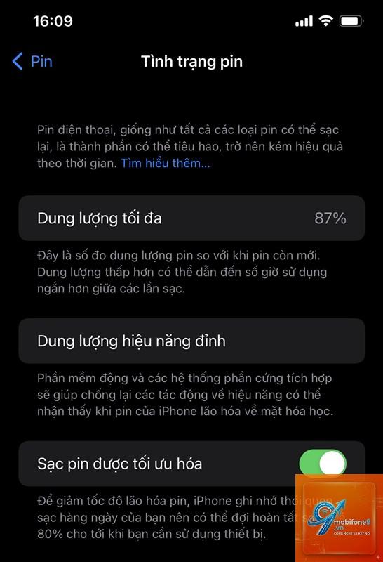 bật tình trạng pin trên iPhone - Hình 2