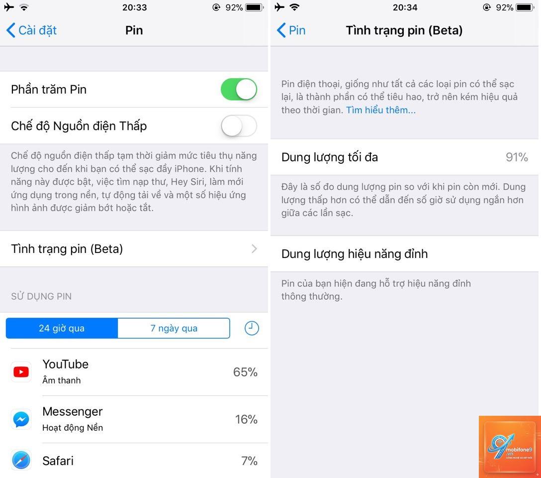bật tình trạng pin trên iPhone - Hình 3