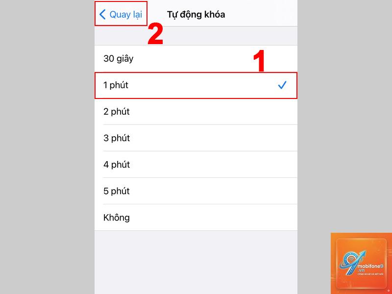 bật tự động khóa màn hình iPhone - Hình 5