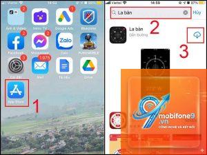 bật ứng dụng la bàn trên iPhone