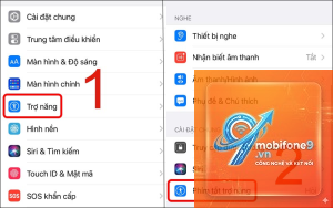 bật ứng dụng phím tắt trên iPhone