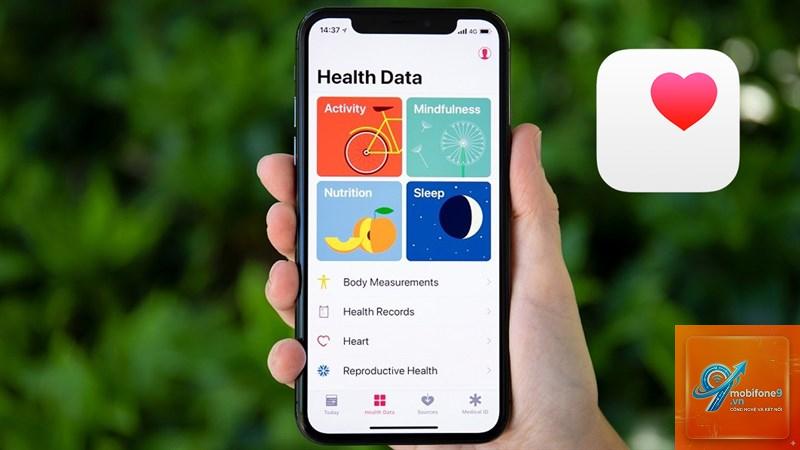 bật ứng dụng sức khỏe trên iPhone - Hình 1