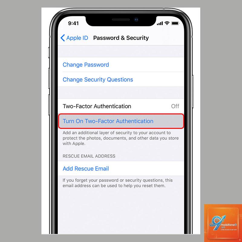 bật xác thực hai yếu tố iCloud - Hình 3
