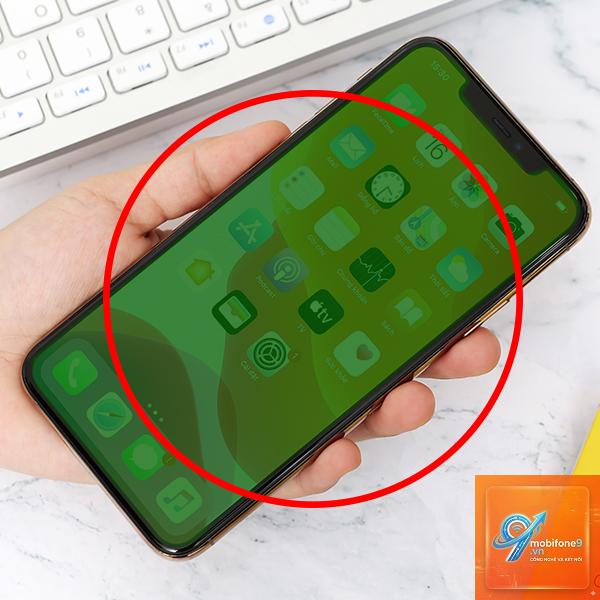 bị ám xanh màn hình iPhone - Hình 3